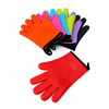 KCASA KC-PG08 1Pc Silicone Cotton Microwave Oven BBQ Oven Mitt Heat Resistant Potholder Gloves