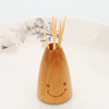 KCASA KC-TH047 Mini Smile Wooden Toothpick Holder Organizer Storage Box Kitchen Tools