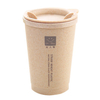 KCASA KC-WHE02 280ML Simple Wheat Fiber Double Layer InsulationMug Student Cup Creative Water Bottle