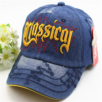 Kids Boys Girls Snapback Cowboys Baseball Cap Embroidery Letter Casual Hip-hop Sun Hat