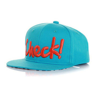 Kids Children Girls Boys CHECK Embroidery Hip-hop Baseball Cap Sun Hat