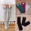 Kids Grils Trendy 3D Lovely Cartoon Animal Thigh Stockings Over Knee High Long Socks