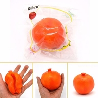 Kiibru Squishy Toy Pomegranate Super Slow Rising Fun Gift Collection With Original Packaging