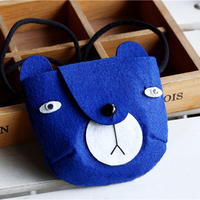 Kindergarten Children Nonwoven Fabrics Handbag Cartoon Animal Crossbody Bag