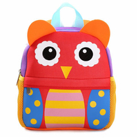 Kindergarten Kid Children 3D Cartoon Animal Backpack Cute School Bags