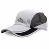 KINEED Men Cotton Foldable Mesh Baseball Cap Summer Outdoor Sun Visor Hat