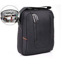 KINGSONS Waterproof Nylon Multi Pocket Sling Bag Business Crossbody Bag For Men