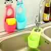 Kitchen Bathroom Hang Basket Wall Pocket Storage Bag Filter Water Creative Rack Hanger