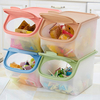 Kitchen Grains Storage Boxes Extra Thicker Stackable Storage Box Refrigerator Fresh Tank Barrel