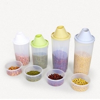 Kitchen Storage Organizer Grain Storage Container Rice Holder Box Cereal Bean Container Sealed Box