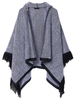 Knit Tassel Hoodie Casual Cape Shawl Women Cardigan
