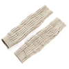 Knitted Crochet Twist Fingerless Long Gloves Mitten Hand Arm Warmer Glove