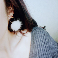 Korean Style Sable Pearl Ball Women