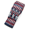 Korean Version Knitted Male Leisure Ties Snowflake Plaids Slim Skinny Neckties