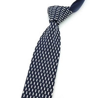 Korean Version Leisure Stripe Plaids Slim Skinny Knitting Neckties Male Narrow Ties