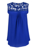Lace Hollow Out Crochet Sleeveless Blouse Tank Tops