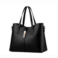 Ladies Elegant Casual Zipper Handbag Women Leisure Shopping Party Shoulder Bag Candy Color Bag