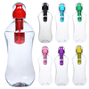 Large Size Activated Carbon Filter Flask Self Filtering Water Bottle