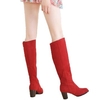 Large Size Casual Over The Knee Slip On Boots