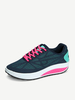 Large Size Colorful Pattern Rocker Sole Platform Shake Lace Up Shoes