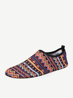 Large Size Colorful Pattern Swimming Yoga Sport Shoes