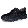 Large Size Men Genuiner Leather Wearable Outdoor Lace Up Cas