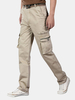 Large Size Military Multi-pocket Regular Fit Casual Cargo Pants for Men