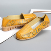 Large Size Pattern Breathable Soft Sole Flat Loafers