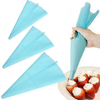Large Size Set Silicone Reusable Icing Piping Cream Pastry Bag Cake Decorating Tool