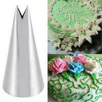 Leaf Shape Icing Nozzles Cake Decor Pastry Tips Sugarcraft Cupcakes Baking Tools