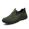 Leather Sport Running Outdoor Slip On Casual Athletic Hiking Sneakers
