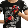 Leather Weightlifting Gloves Gym Straps Wrist Support Wraps Cycling Gloves
