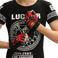 Leather Weightlifting Gloves Gym Straps Wrist Support Wraps Cycling Gloves
