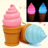 LED Ice Cream Cone Night Light Desk Table Lamp For Kids Bedroom Decor Lights