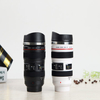 Lens Camera Style Stainless Steel Vacuum Insulation Cup Coffee Tea Mug Travel Water Bottle