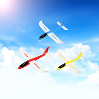 Lightweight Foam Airplane Aeroplane Glider Hand Throwing Flying Model Aircraft Beach Toys