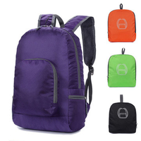 Lightweight Folding Travel Backpack Waterproof Nylon Women Men Bag