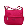 Lightweight Waterproof Nylon Shoulder Bags Women Casual Zipper Pockets Crossbody Bags Messenger Bags