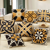 Linen Vintage Indian Abstract Throw Pillow Case Office Cushion Sofa Cover Home Decor