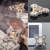 Linkage Hand Spinner Finger Spiral Bearing Fidget EDC Stress Foucs Toy