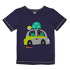 Little Maven Lovely Car Baby Children Boy Cotton Short Sleeve T-shirt Top
