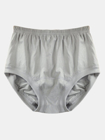 Loose Cotton High Waist Briefs Casual Plus Size Underwear For Men