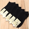 Lot 5 Pairs Men Women Cotton Low Cut Ankle Socks Sports Casual Sock