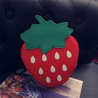 Lovely Cute Bags Strawberry Orange Pineapple Crossbody Bags Shoulder Bags