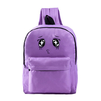 Lovely Cute Expression Canvas Backpack Shoulder Bag School Bags