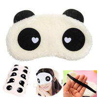 Lovely Panda Pattern Eye Mask Cute Travel Resting Eyeshade Eyepatch Supplies