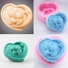 Loving Owls S281 Silicone Soap Mold Craft Molds DIY Handmade Soap Mould DIY Bakeware