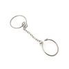 Lucky Infinite Thin Chain Gold Silver Knuckle Ring