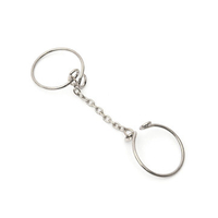 Lucky Infinite Thin Chain Gold Silver Knuckle Ring