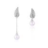 Luxury Elegant Earrings Wings Tassel Rhinestone Earrings